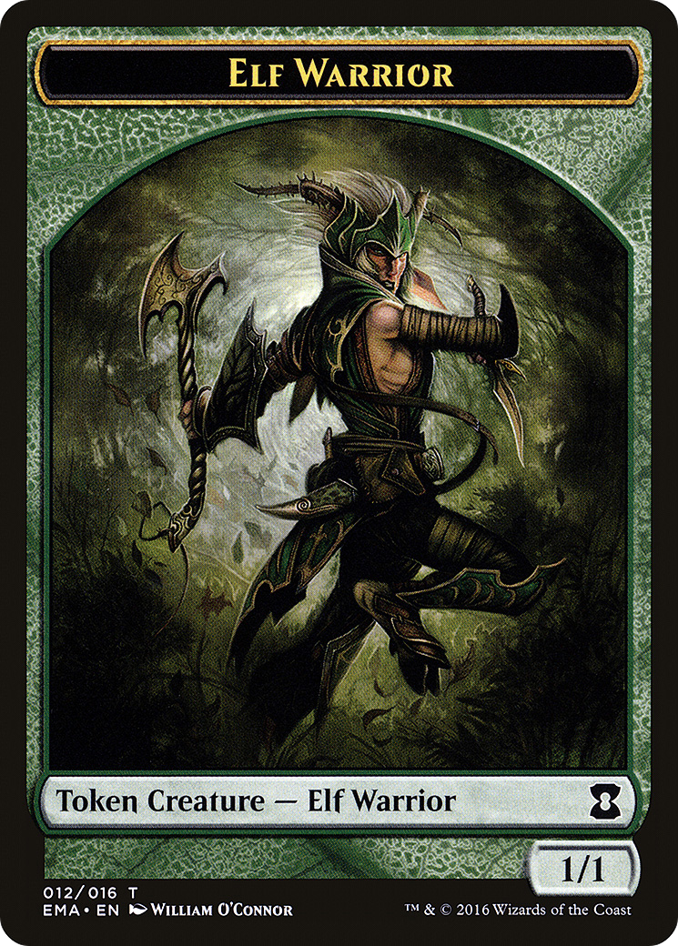 {T} Elf Warrior Token [Eternal Masters Tokens][TEMA 012] - Misty Mountain Games