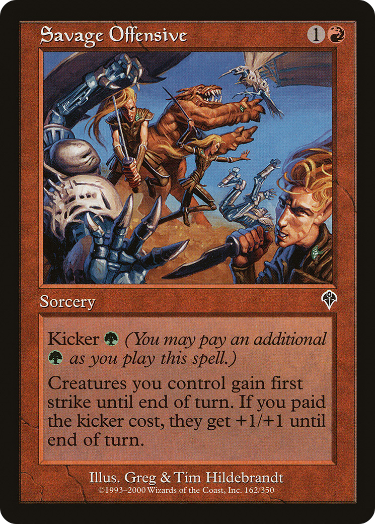 {C} Savage Offensive [Invasion][INV 162] - Misty Mountain Games
