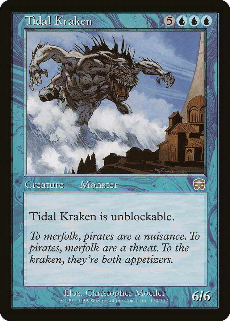 {R} Tidal Kraken [Mercadian Masques][MMQ 110] - Misty Mountain Games