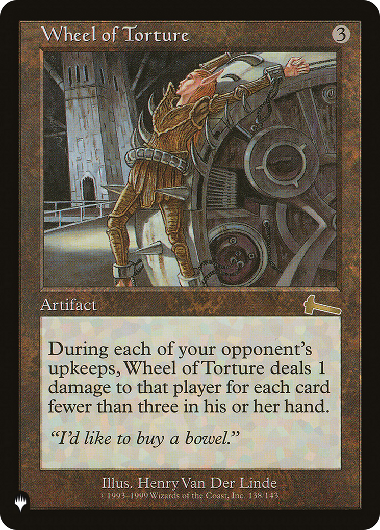 Wheel of Torture [LIST 138/143]