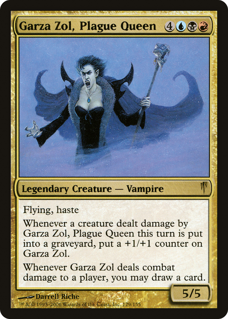 {R} Garza Zol, Plague Queen [Coldsnap][CSP 129] - Misty Mountain Games