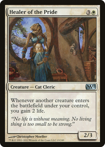 {C} Healer of the Pride [Magic 2013][M13 019]
