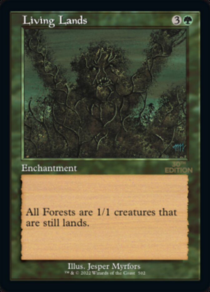 {R} Living Lands (Retro) [30th Anniversary Edition][30A 502]