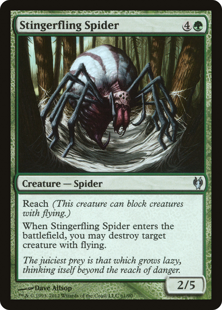 {C} Stingerfling Spider [Duel Decks: Izzet vs. Golgari][DDJ 061]