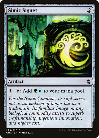 {C} Simic Signet [Commander Anthology][CMA 229]