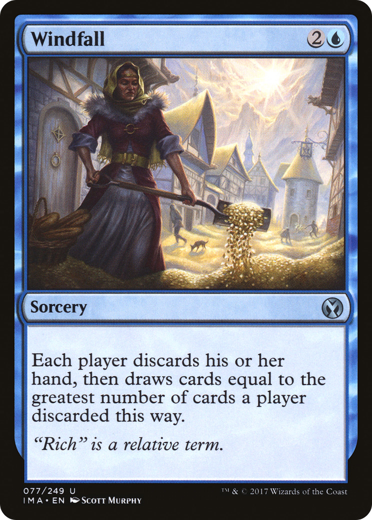 {C} Windfall [Iconic Masters][IMA 077]