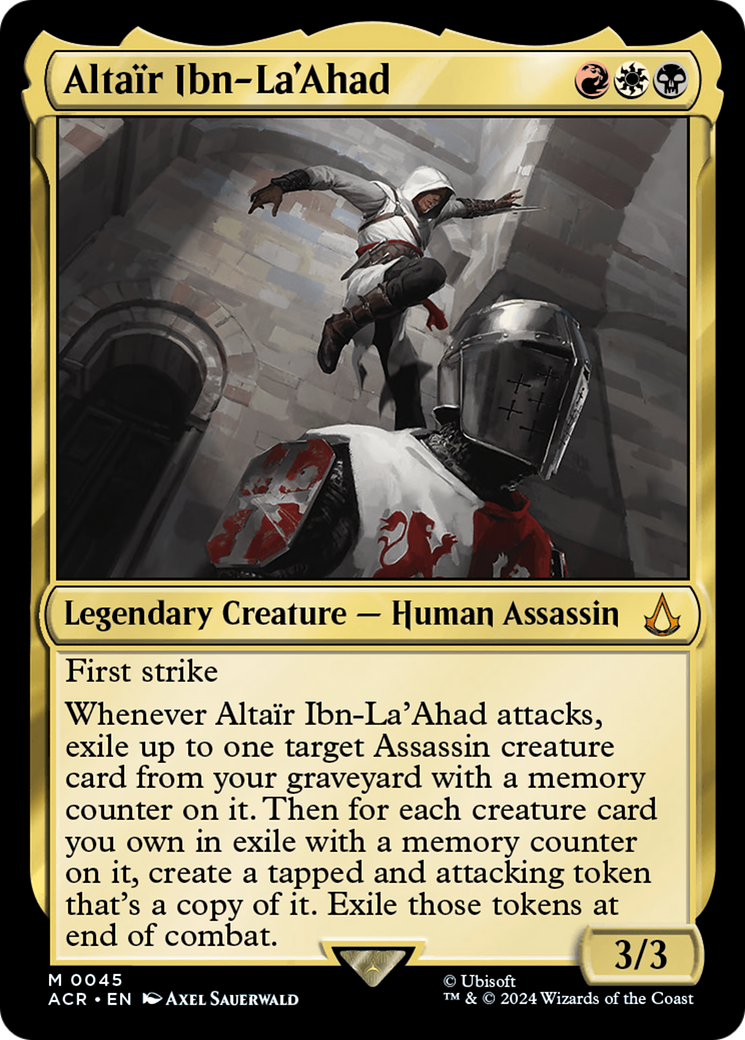 {R} Altair Ibn-La'Ahad [Assassin's Creed][ACR 045]