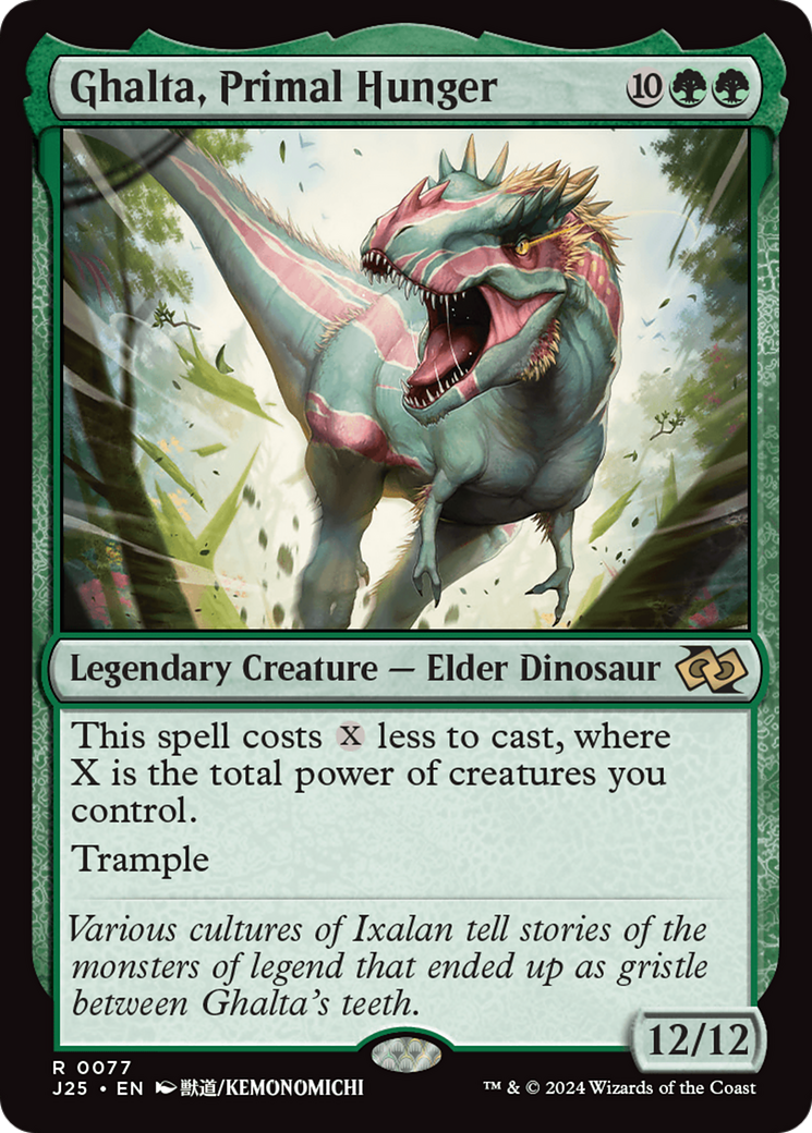 {R} Ghalta, Primal Hunger [Foundations Jumpstart][J25 077]