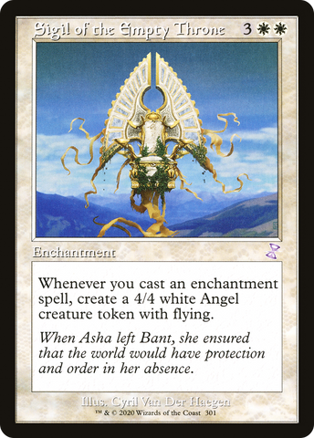 {R} Sigil of the Empty Throne (Timeshifted) [Time Spiral Remastered][TSR 301]