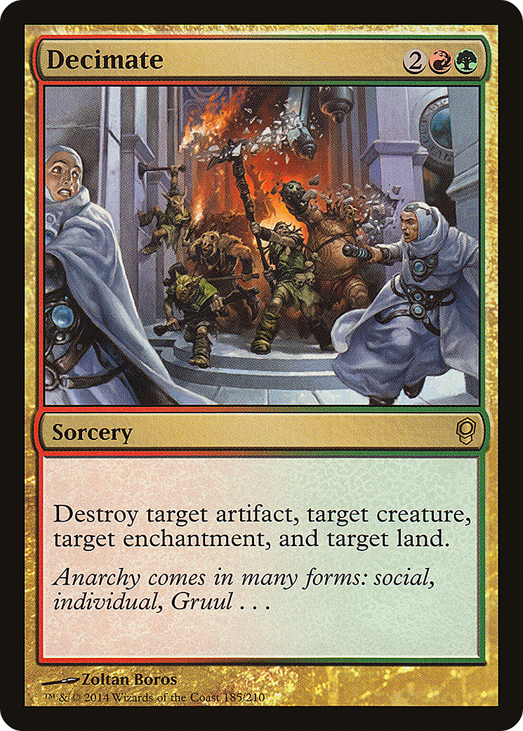 {R} Decimate [Conspiracy][CNS 185]