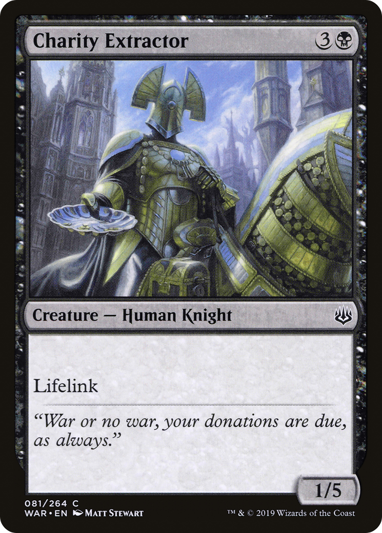 {C} Charity Extractor [War of the Spark][WAR 081]