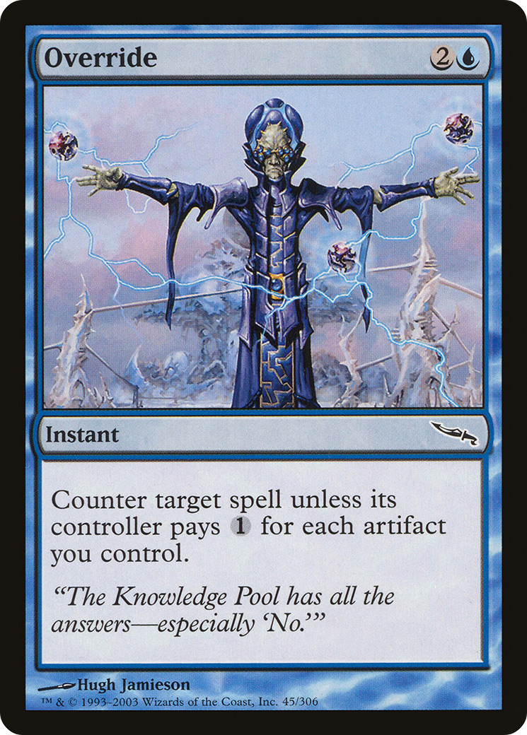 {C} Override [Mirrodin][MRD 045]