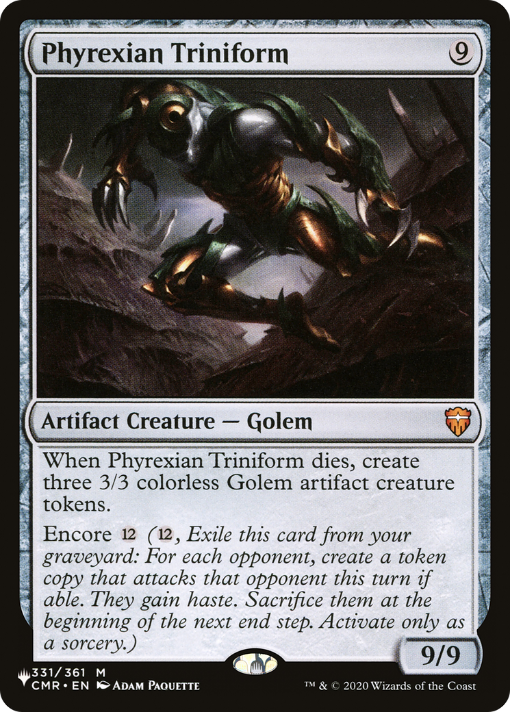 Phyrexian Triniform [LIST 331/361]
