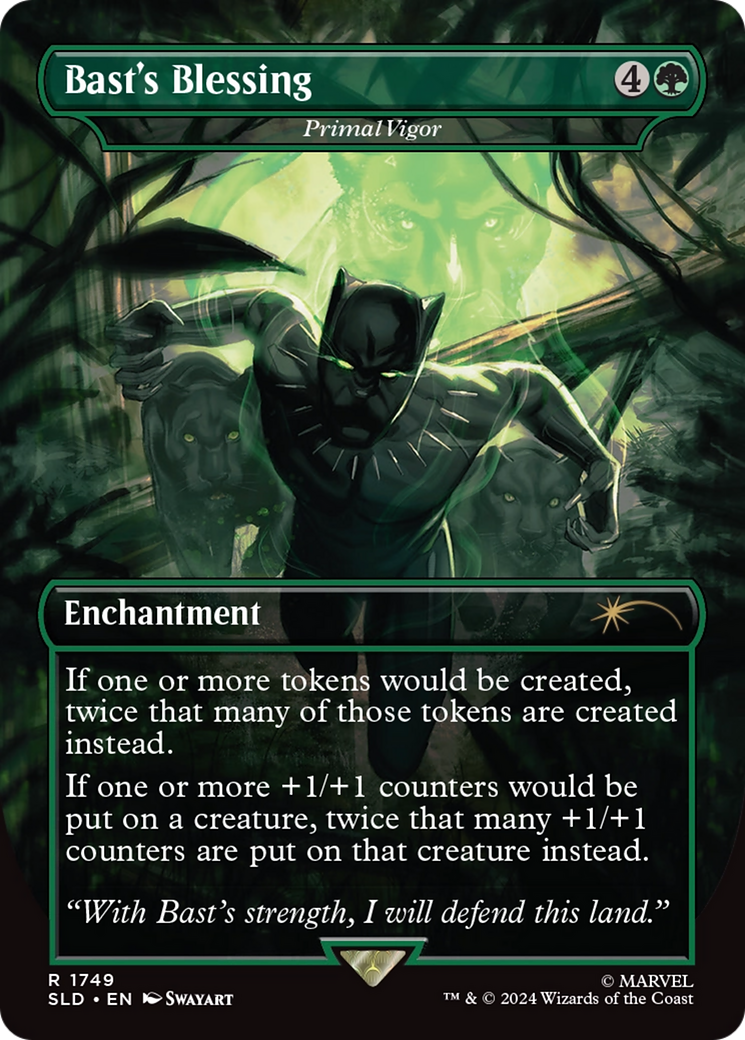 Primal Vigor [SLD-1749]  (Borderless) Foil