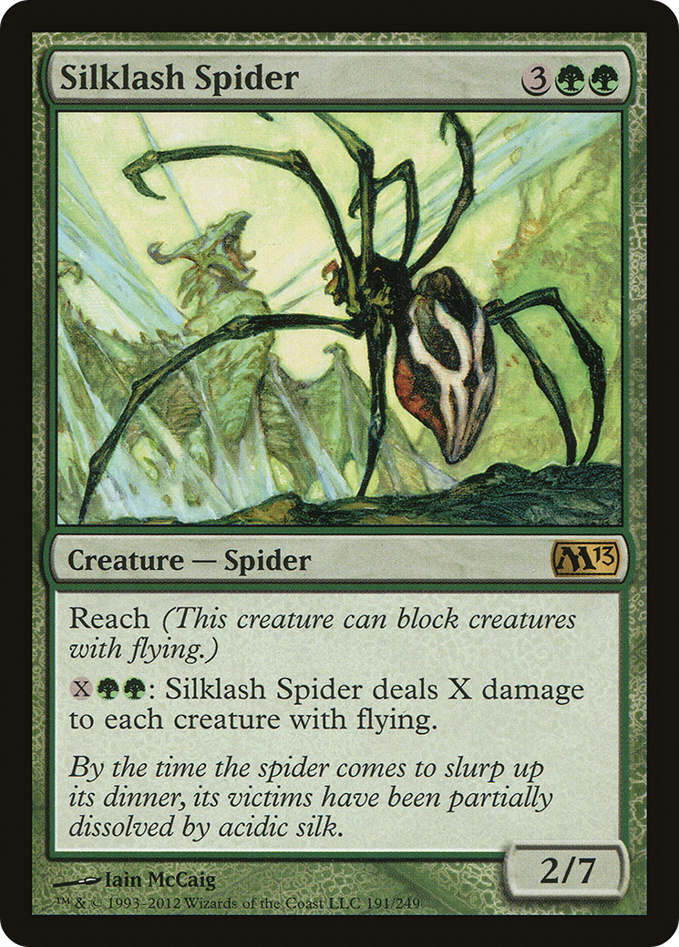 {R} Silklash Spider [Magic 2013][M13 191] - Misty Mountain Games