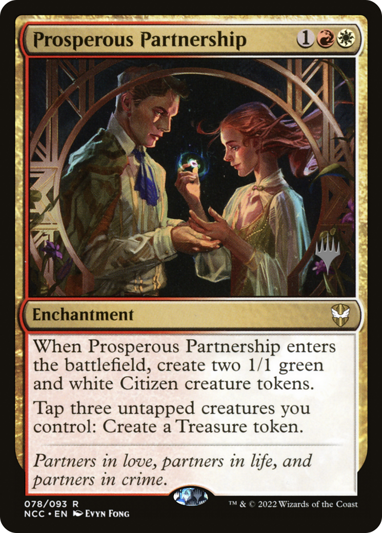 {R} Prosperous Partnership (Promo Pack) [Streets of New Capenna Commander Promos][PP NCC 078]