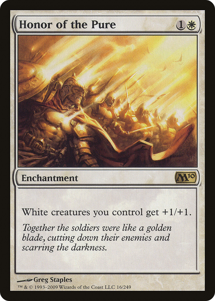 {R} Honor of the Pure [Magic 2010][M10 016] - Misty Mountain Games