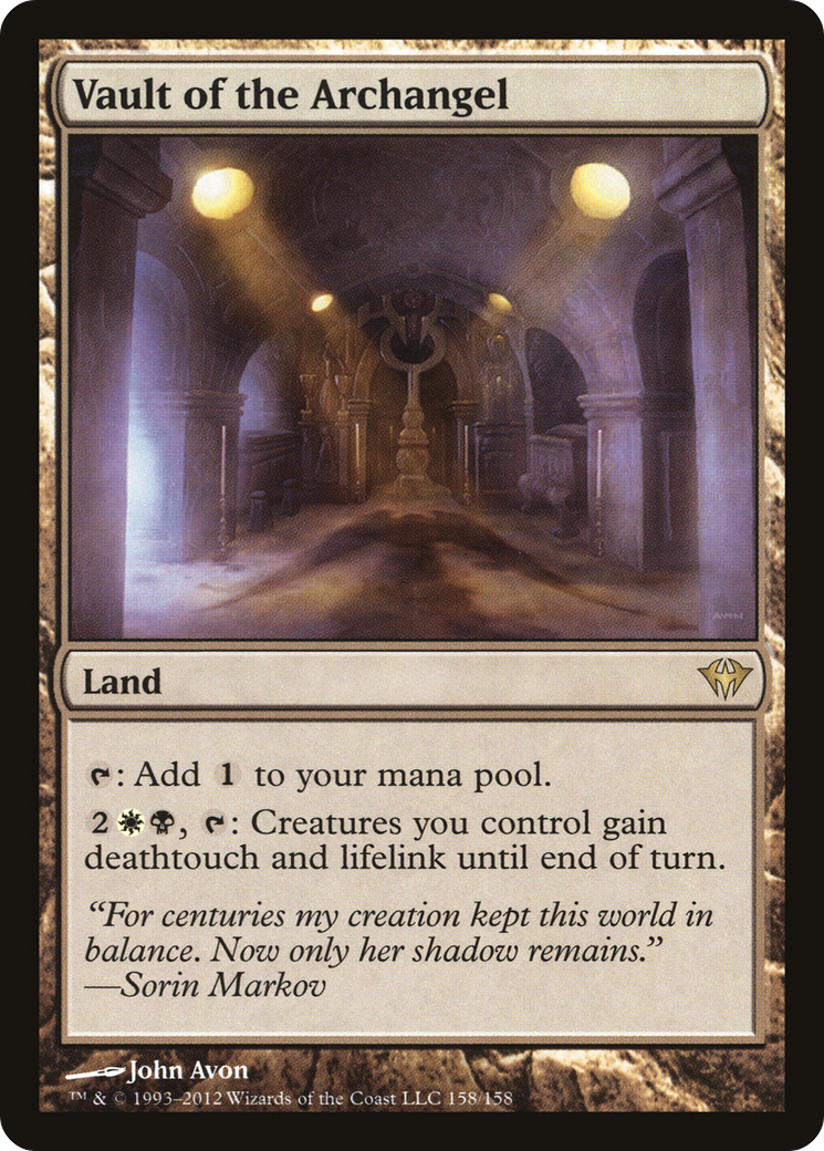 {R} Vault of the Archangel [Dark Ascension][DKA 158] - Misty Mountain Games