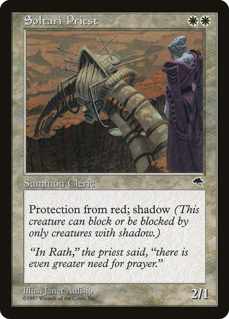 {C} Soltari Priest [Tempest][TMP 046] - Misty Mountain Games