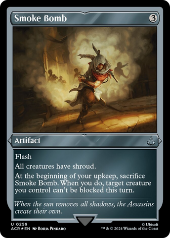 {C} Smoke Bomb (Foil Etched) [Assassin's Creed][ACR 259]