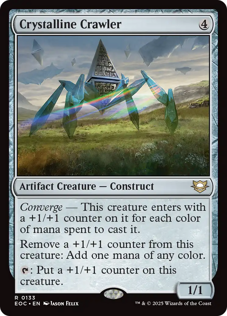 {R} Crystalline Crawler [Edge of Eternities Commander][EOC 133]