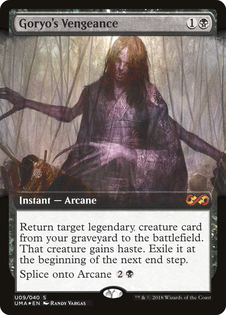 {R} Goryo's Vengeance (Topper) [Ultimate Masters Box Topper][UMA U9]