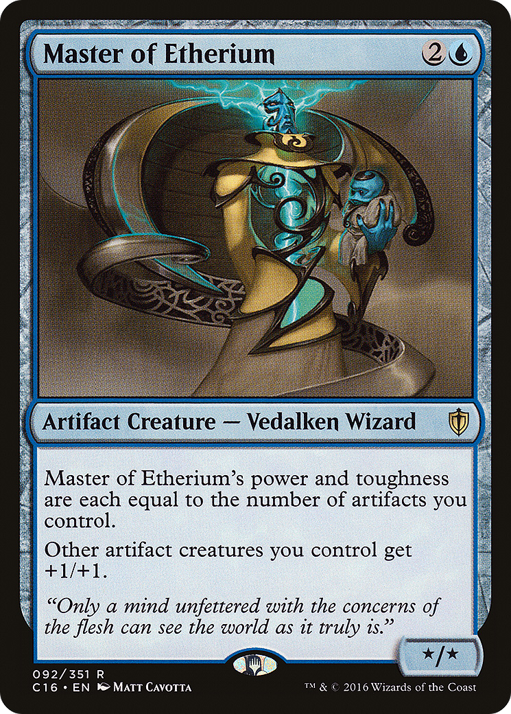 {R} Master of Etherium [Commander 2016][C16 092] - Misty Mountain Games