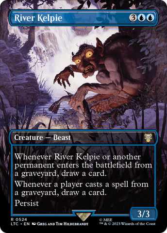 {R} River Kelpie (Borderless) [The Lord of the Rings: Tales of Middle-Earth Commander][LTC 524]