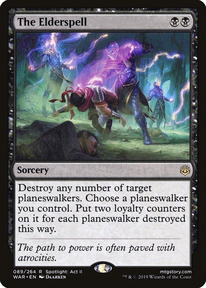 {R} The Elderspell [War of the Spark][WAR 089]