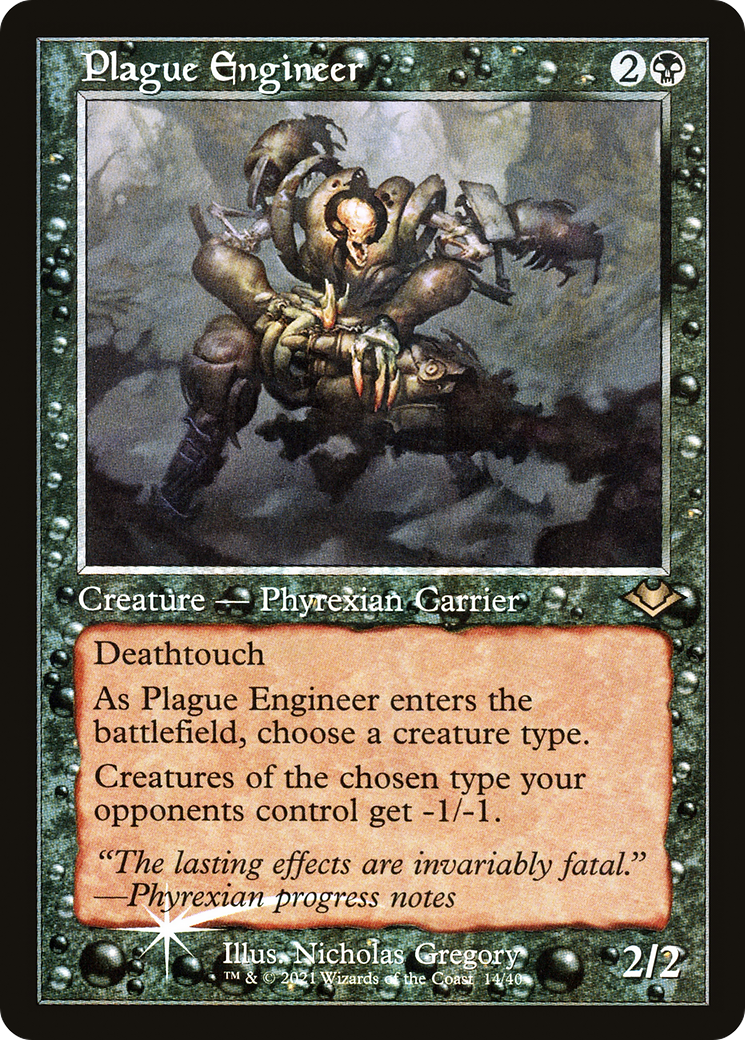 {R} Plague Engineer (Retro) [Modern Horizons 2][RF MH1 014]