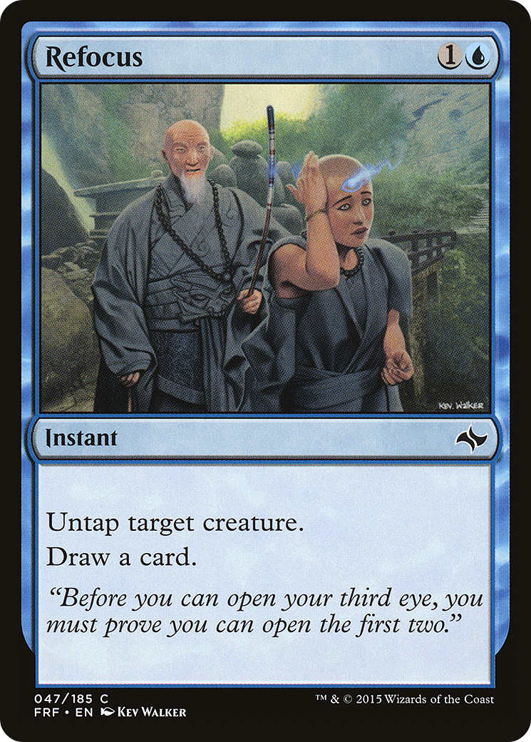 {C} Refocus [Fate Reforged][FRF 047] - Misty Mountain Games