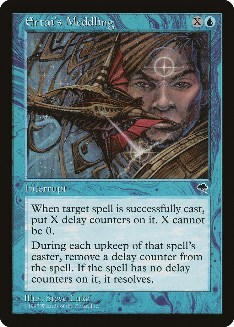{R} Ertai's Meddling [Tempest][TMP 061]