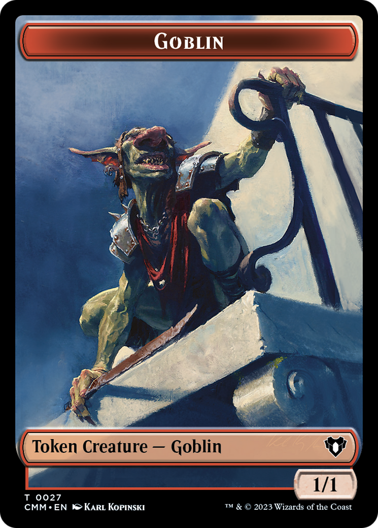 {T} Goblin Token [Commander Masters Tokens][TCMM 027]