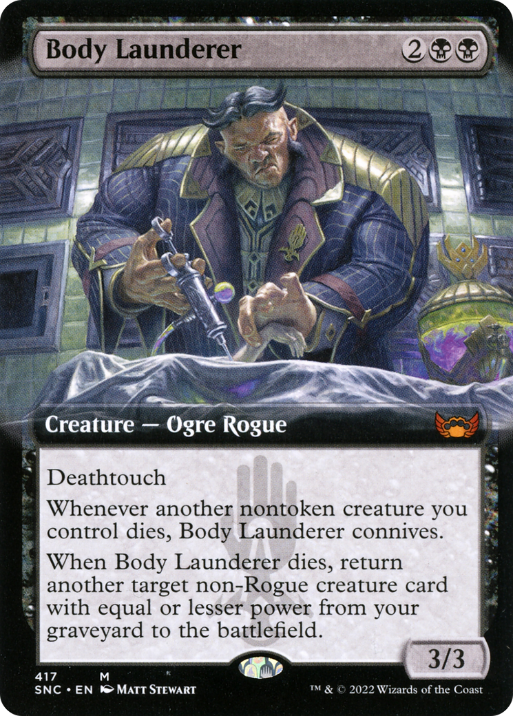 {R} Body Launderer (Extended Art) [Streets of New Capenna][SNC 417] - Misty Mountain Games