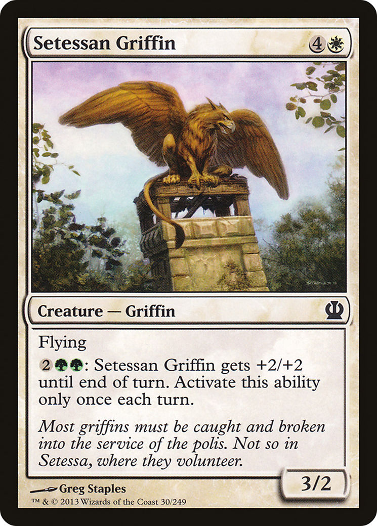 {C} Setessan Griffin [Theros][THS 030] - Misty Mountain Games