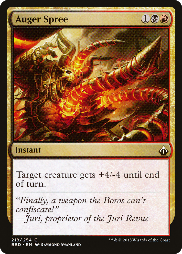 {C} Auger Spree [Battlebond][BBD 218]
