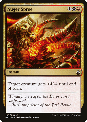 {C} Auger Spree [Battlebond][BBD 218]