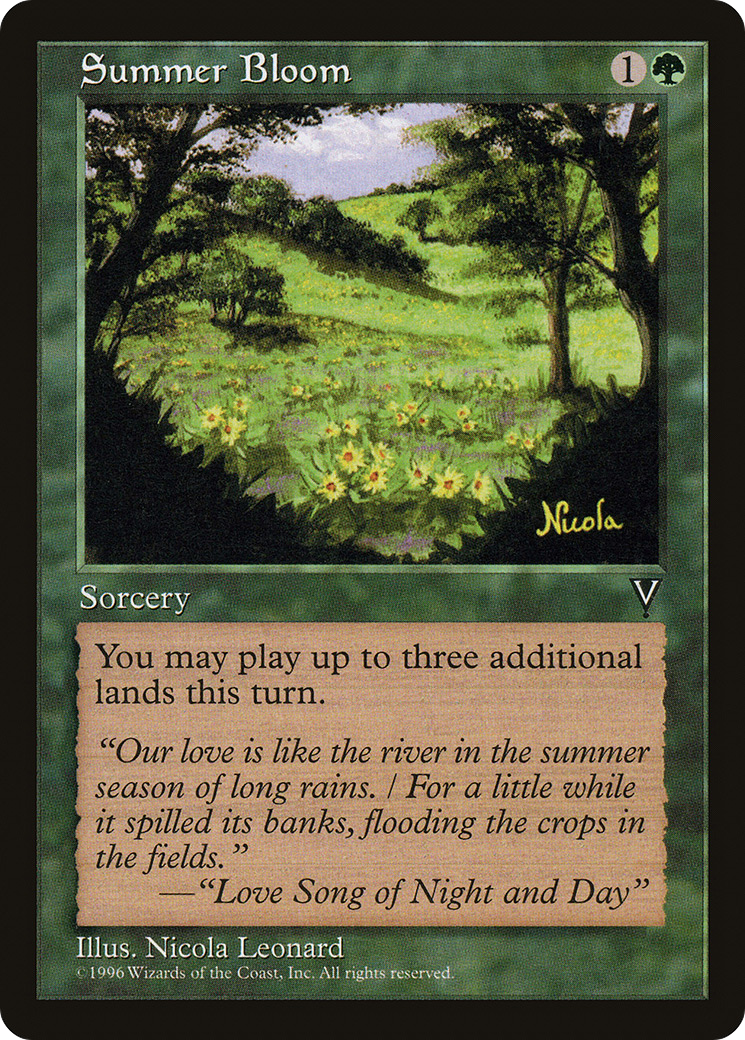 {C} Summer Bloom [Visions][VIS 122] - Misty Mountain Games