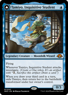 {R} Tamiyo, Inquisitive Student // Tamiyo, Seasoned Scholar [Modern Horizons 3][MH3 242]