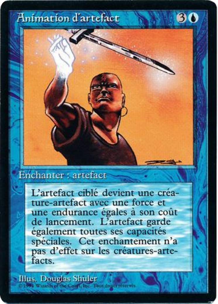 {F} Animate Artifact [Foreign Black Border][FBB 3ED 048]