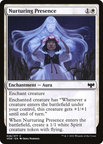 {C} Nurturing Presence [Innistrad: Crimson Vow][VOW 026]
