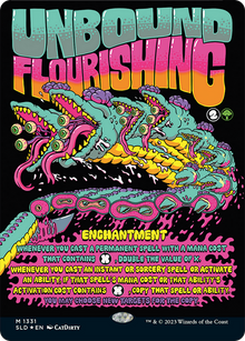 {R} Unbound Flourishing (Foil) (Borderless) [Secret Lair Drop] [SLD 1331]