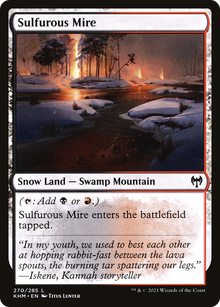 {C} Sulfurous Mire [Kaldheim][KHM 270]