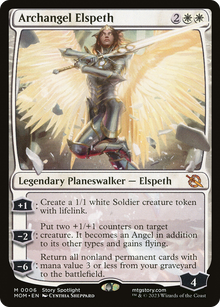 {R} Archangel Elspeth [March of the Machine][MOM 006]