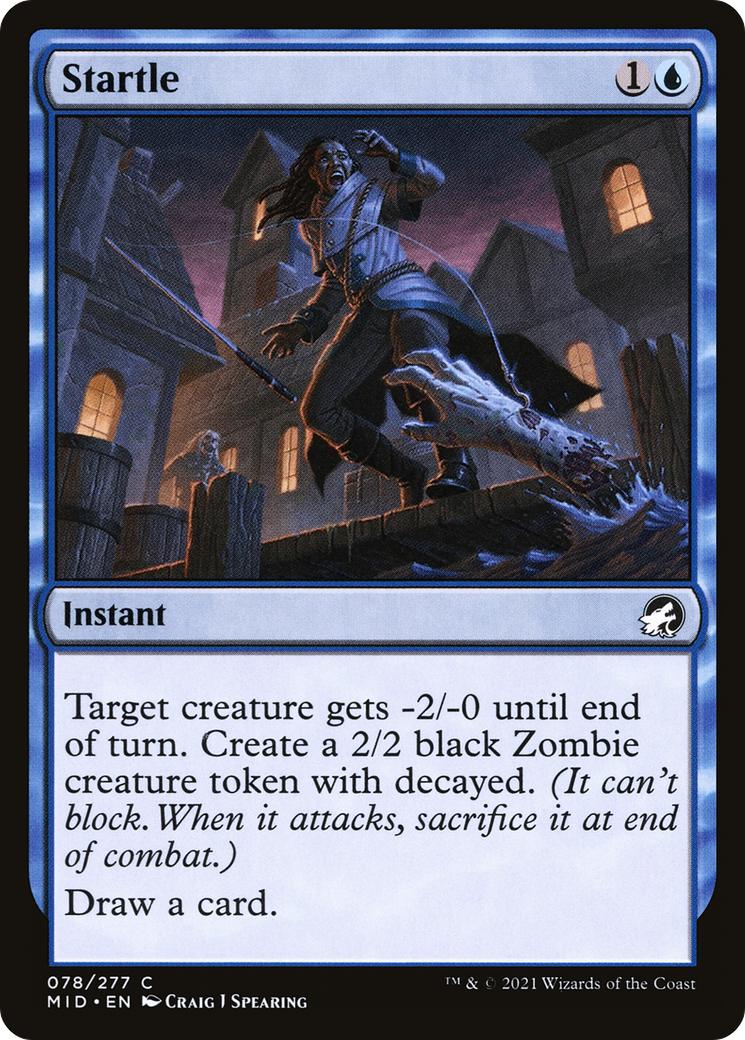 {C} Startle [Innistrad: Midnight Hunt][MID 078]