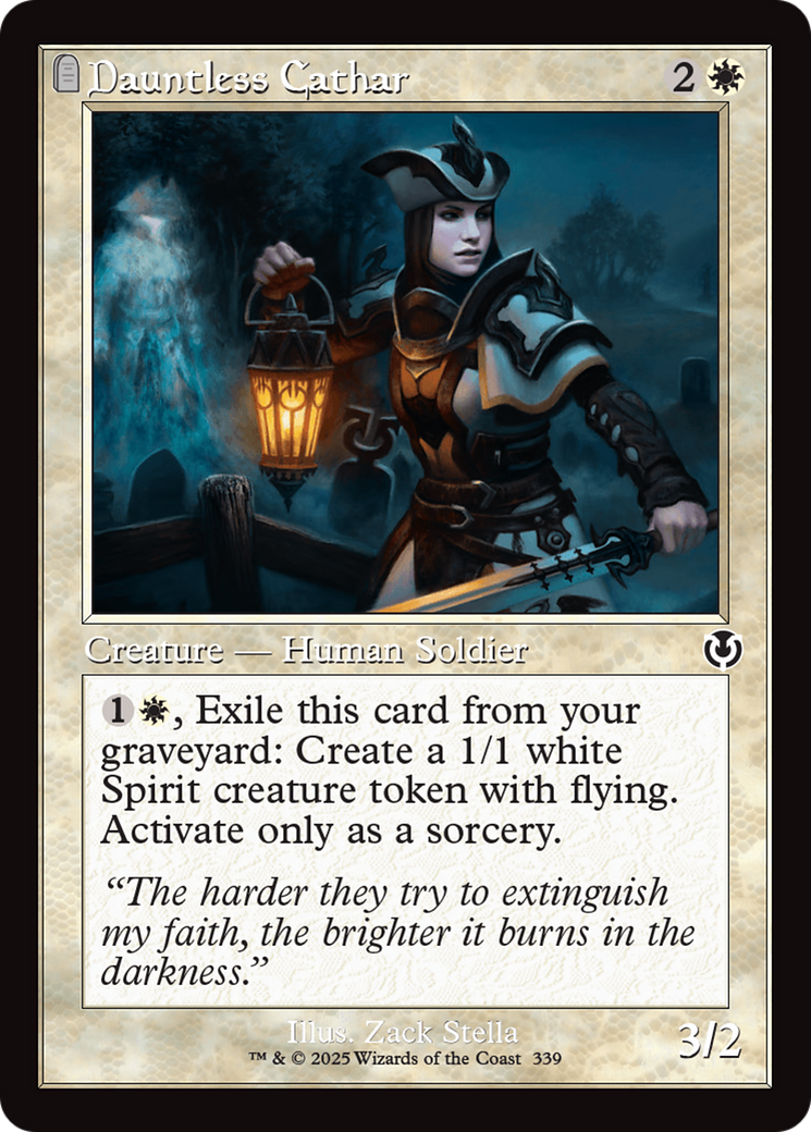{C} Dauntless Cathar (Retor Frame) [Innistrad Remastered][INR 339]