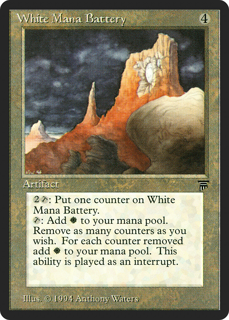 {C} White Mana Battery [Legends][LEG 299] - Misty Mountain Games