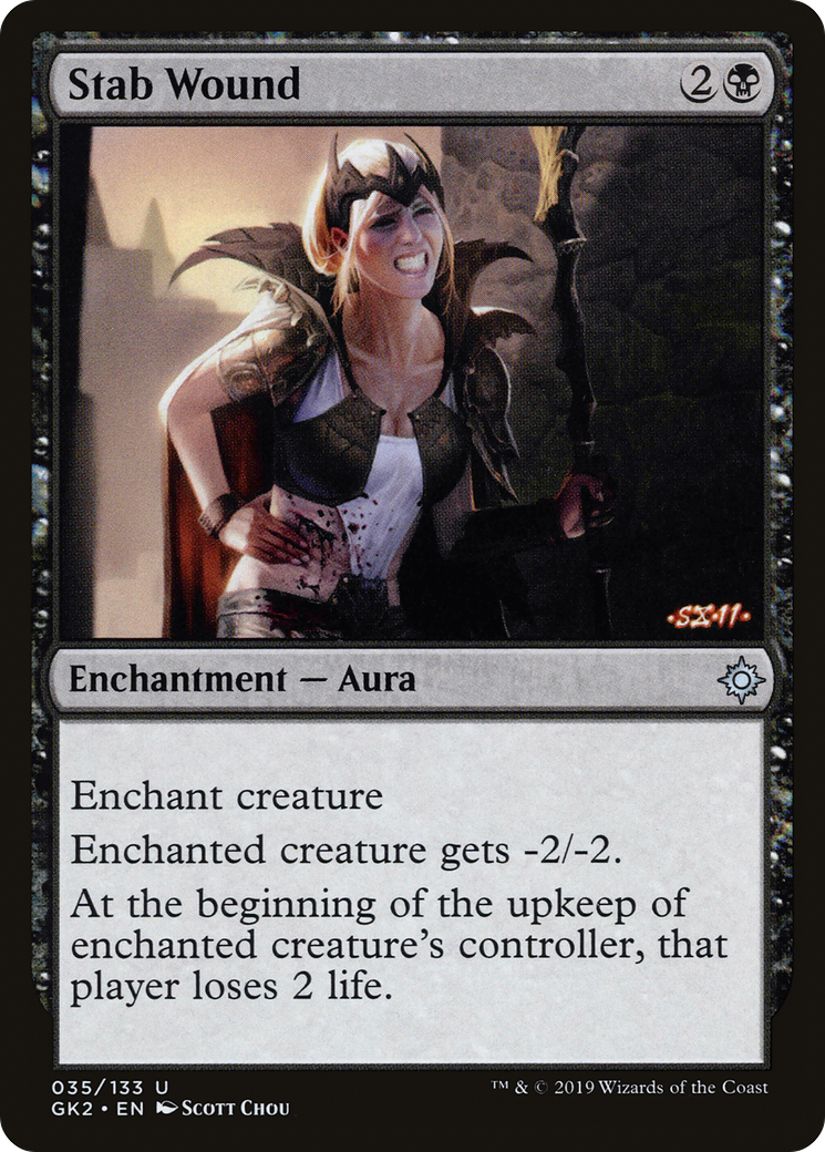 {C} Stab Wound [Ravnica Allegiance Guild Kit][GK2 035]