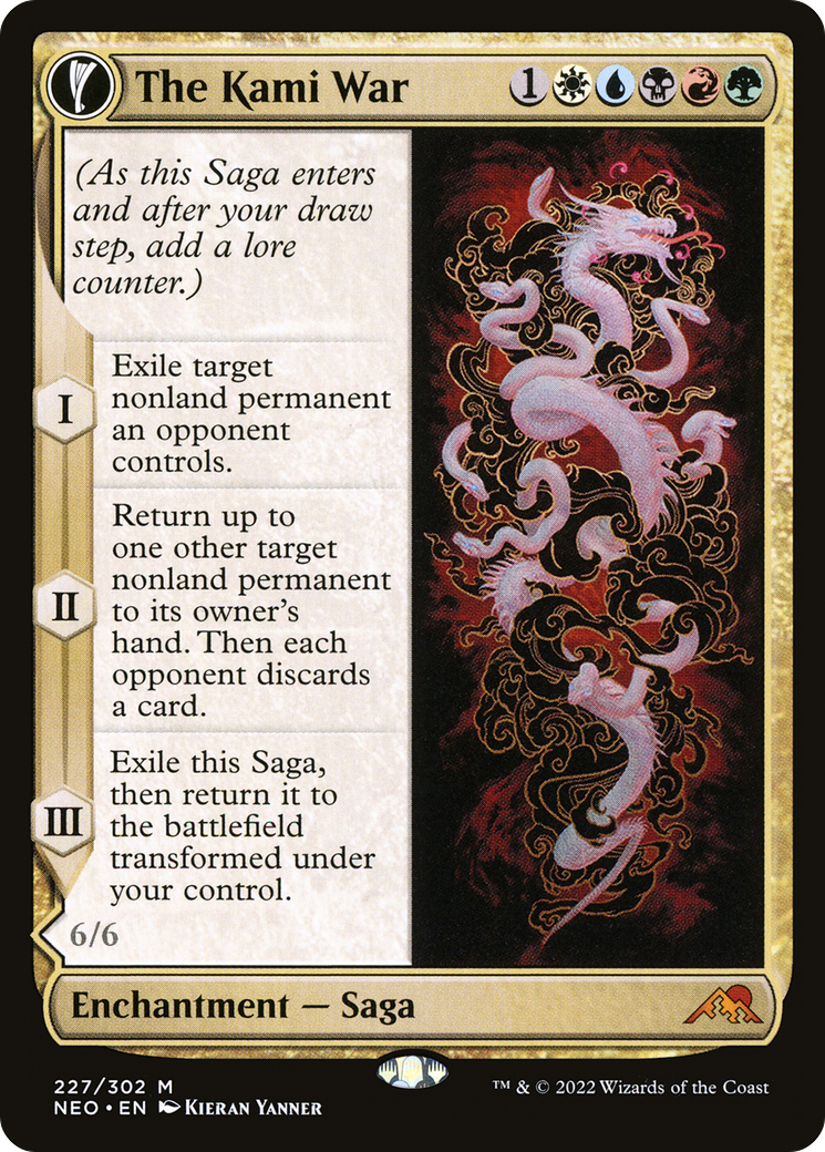 {R} The Kami War // O-Kagachi Made Manifest [Kamigawa: Neon Dynasty][NEO 227]