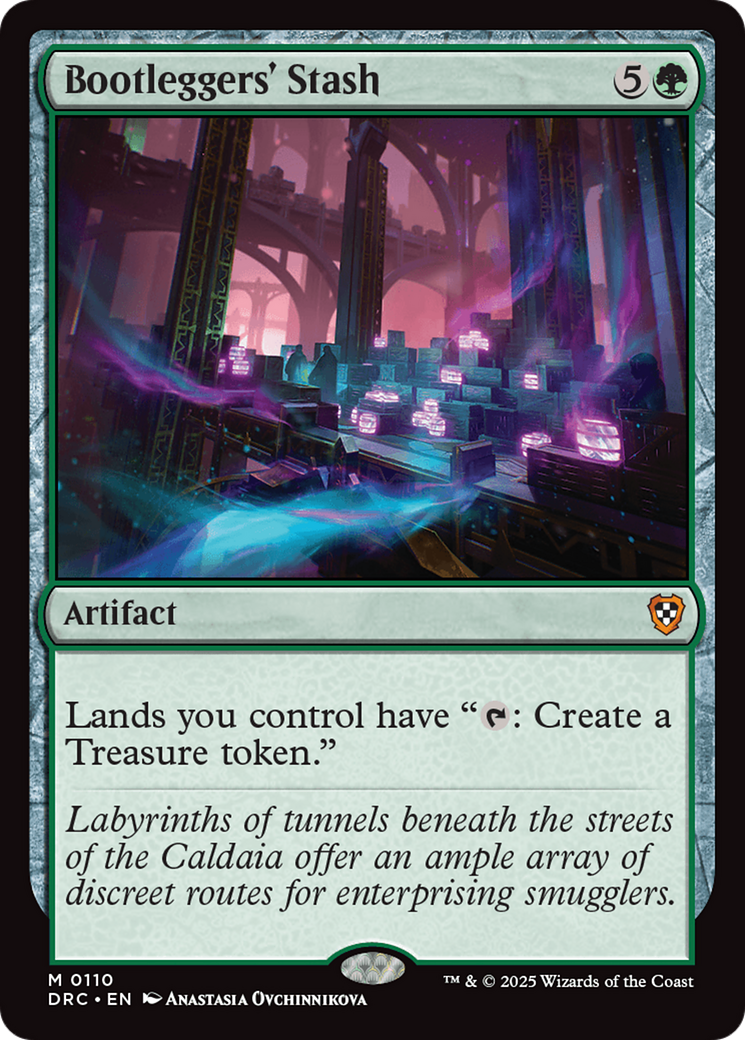 {R} Bootleggers' Stash [Aetherdrift Commander][DRC 110]